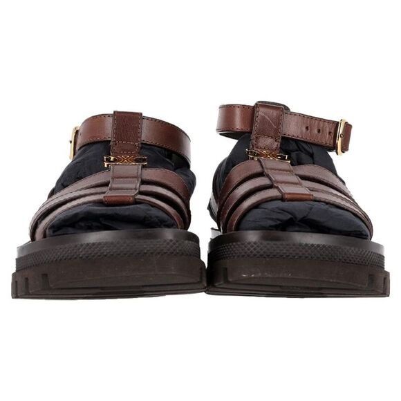 Pre Loved celine Women brown | ochre Sandals - Picture 1 of 8